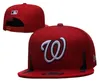 Snapback -hattar justerbara broderier män och kvinnor fan baseball och basket
