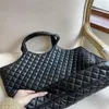 Sacolas grandes para compras femininas bolsas acolchoadas macias bolsas femininas de couro genuíno de alta qualidade dobrável bolsa clutch