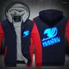 Herren Hoodies Märchen Anime Hoodie Jacke Mantel Winter Fleece Dicke Warme Sweatshirts Langarm Plus Größe