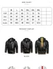 Men's Jackets White Leather Jacket Men Autumn Winter Hooded Biker PU Coat With Hood Fashion Clothing Casual