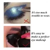 Cepillos de maquillaje Magic Eye Shadow Stamp Crease Lazy Applicator Ojos de la plantilla Herramientas Diy Pincel