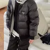 Boys Coat Kids Coats Baby Clothers Hooded Top Jacket Thick Warm Outwear Wear On Both Sides Clothing Boy Jackets Size 100-160cm