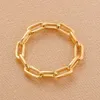 Cluster ringen punk goud kleur geometrische set voor vrouwen retro eenvoudige holle ketting vinger ring meisje boho knokkel bruiloft sieraden groothandel