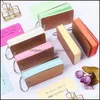 Greeting Cards Greeting Cards Portable Buckle Binder Notes Flash Memo Pads Diy Blank Card Stationery Sale Simple Word Book Drop Deliv Dhmid