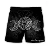 Shorts pour hommes Phechion hommes/femmes Viking tatouage symbole Art 3D imprimé décontracté mode Streetwear hommes ample sport A283