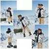 Winter North Down Face Jacket Kids Fashion Classic Outdoor Warm Down Coat Zebra Pattern Striped Letter Print Puffer Jackets Multic2789556