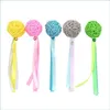Cat Toys Cat Toys Interactive Supplies Pet Toy Fairy Temperament Streamer Sepak Tak Drop Delivery 2021 Home Garden HomeIndarTry DH6UB