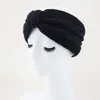 2023 Gebreide kasjmier kruisknoophoofdband voor vrouwen herfst winter elastische haarbanden warme breihokhoofdtoegang haaraccessoires