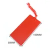 Alfombras Calentador de almohadilla de calefacción de silicona 12V 15W Cama impermeable flexible para almohadillas eléctricas de calor 3D Rojo