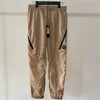 Herrbyxor jogger stretch lös fickficka tröjor brittisk stil blixtlås utomhus sport casual byxor