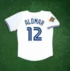 College porte des maillots de baseball personnalisés Toronto 1992 Retro WS Joe Carter Roberto Alomar Pat Borders Dave Winfield John Olerud David 7703824