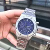 Lüks Mens Mekanik Saat Moda Offshore Klasik Klasik Six Pin Çok Fonksiyonlu Hareket Etiket Swiss ES Marka Bilek Swatch