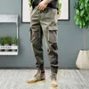 Pantaloni da uomo Uomo Cargo Elegante fiocco con coulisse Pantaloni sportivi resistenti all'usura a vita media per l'uso quotidiano