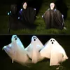 Décoration de fête accessoires d'halloween lumières colorées pour insérer de petits fantômes maison hantée extérieure décorative et fournitures blanc noir barre de fantômes V1x3 220905
