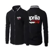 Hoodies Men's Spring Autumn Brand Men's Aprilia Logo Sweatshirts Hoody للرجال ذكور الطويل القمصان Harajuku على غرار معطف N