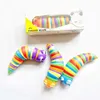 Party Favor Fidget Toys Slug Articulé Flexible 3D Escargot Slugs Soulagement Anti-Anxiété Sensoriel Pour Enfants