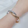 Jewelrybangles Ny design Simple Metal Geometric Open Armband For Women Gold Color Charm Armband Bangles Fashion Jewelry Accessories
