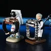 Oggetti decorativi Figurine Porta orologi Astronauta Resina Artigianato Scatola portaoggetti Custodia Fashion Display Decorazioni soggiorno 230217