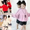 Pull-over pour filles, vêtements d'hiver, nouveau Style, veste en Imitation de vison, pulls pour bébé, manteau chaud, pulls pour enfants, 20220905 E3