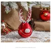 Festdekoration juldekor 2 st bollar ornament Bauble Tree Decorations Pendant Elk Design Hanging Mall Home Props