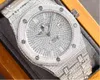 Luxe horloge voor heren Mechanisch Es Topmerk Mode Dames All Diamond Zwitserse Genève-polshorloges