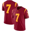 Abbigliamento da football universitario americano Maglia da calcio Custom College USC Trojans Reggie Bush Troy Polamalu Smith-Schuster Kedon Slovis Drake London