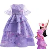 Robes de fille Fille Princesse Robes Enfants Encanto Madrigal Cosplay Costume Noël Halloween Princesse Habiller Enfants Bithday Party Vêtements 220905