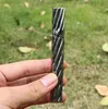 Tubo de vidro grosso OG Eletroplacou um rebatedor de rebatedor de 4 polegadas Filtros de roller em espiral Filtros de cigarro Galvanization Glass Smoking Pipes