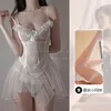 femmes Sexy lingerie pyjama transparent flirter tentation provocateur émotionnel fournitures passion perspective ensemble