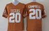 American College Football Wear Günstige NCAA Vintage Texas Longhorns Fußballtrikots 10 Vince Young 34 Ricky Williams 20 Earl Campbell College