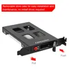 Computer Cables Oimaster Pci Mobile Rack Enclosure Hard Disk Drive Case Box For 2.5 Inch Sata Sdd Hdd Adapter