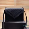 Bolsas de noite Designer Lady Fashion Leather Diamond Lattice Flap