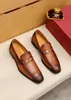 Fashion Men's Dress Shoes Genuine Leather Classic Loafers Mens Brand Elegant Evening Slip On Moccasins Shoes Men Casual Flats Size 38-45