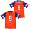 American College Football Wear Man Movie 9 Bobby Boucher Football Jersey The Waterboy Mud Dogs Adam Sandler Syched Bourbon Bowl Patch Oran