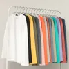 Magliette da uomo 100% di cotone marca di qualità t-shirt maschile vestito a colori maniche lunghe maniche a colori puri camicie magliette per camicie per top maschi 220905
