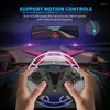 Trépieds Manettes de jeu sans fil Contrôleur Joypad avec NFC 6 axes pour Switch NS Pro/Switch Lite/PC D/X Inout Haute sensibilité 3D Joy