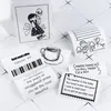 5/10rolls autoadesivo autoadesivo etichetta per etichetta stampabile rotolo di carta 57x30mm per tasca stampante per foto termiche mobile bt