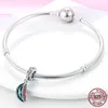 925 perles de charme en argent balancent fleurs tasses à café Football château perle Fit Pandora bracelet à breloques bijoux à bricoler soi-même accessoires