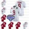 American College Football Wear College Custom Alabama Crimson Tide Jersey College Football 2021 Cotton Bowl Bryce Young Henry To'oTo'o 8 John Metchie III Will Ander