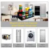 Hooks Magnet Shelf Paper Towel Roll Holder Magnetic Fridge Side Rack Decorative Kitchen Spice Hang Storage Bath Organizer