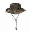 2021 الموضة في الهواء الطلق في الهواء الطلق قبعة الجبال تسلق الجبال الصيد التمويه Benney Cap Jungle Round Hats316e