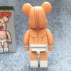 새로운 400% Bearbrick 액션 장난감 그림 곰 벽돌 코스프레 kinnikuman muscle tag match doll pvc acgn 그림 장난감 Brinquedos Anime