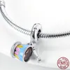 925 perles de charme en argent balancent fleurs tasses à café Football château perle Fit Pandora bracelet à breloques bijoux à bricoler soi-même accessoires