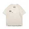 Популярные летняя футболка с коротким рукавом ESS Женские футболки классические дизайнерские дизайнерские дизайнерские дизайнерские