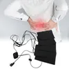 Tappeti 5 in 1 cuscinetti riscaldanti elettrici USB cuscinetto in tessuto ultra-morbido per il collo posteriore dell'addome PET
