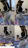 Elastico Yoga Outfit Butt Lifting Mesh Bubble Pants Leggings Fitness Vita alta Women Yoga Leggin XXL