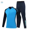 Ensembles de course Survêtement de football personnalisé Formation Garçon Jogging Costumes Club de football en gros Hiver Vestes pour enfants