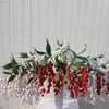 Finto verde floreale Nuova simulazione Windgong Matrimonio Orchidea artificiale Giardinaggio Decorazione Appeso a parete Piante Fotografia Puntelli J220906