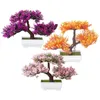 Decorative Flowers Artificial Bonsai Tree Fake Plant For Indoor Outdoor Garden Wall Book Shelf Decor