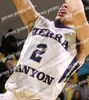 Vestuário de basquete universitário personalizado Sierra Canyon High School Basketball branco cinza 0 Bronny James 2 Zaire Wade 3 BJ Boston Jr. Trailblazers Men Youth Kid Jersey